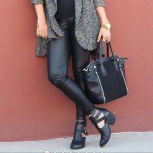 Jeffrey Campbell Everwell booties black size 7